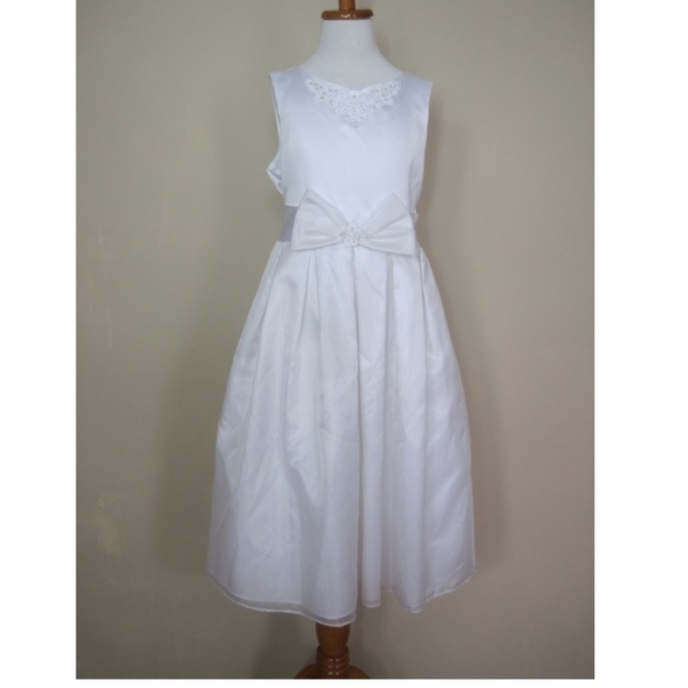 VINTAGE Girls Dress 10 Wedding Bridal Hollidays